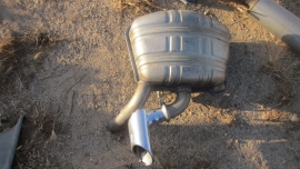Porsche - Exhaust  Muffler With TIP - 99611112255